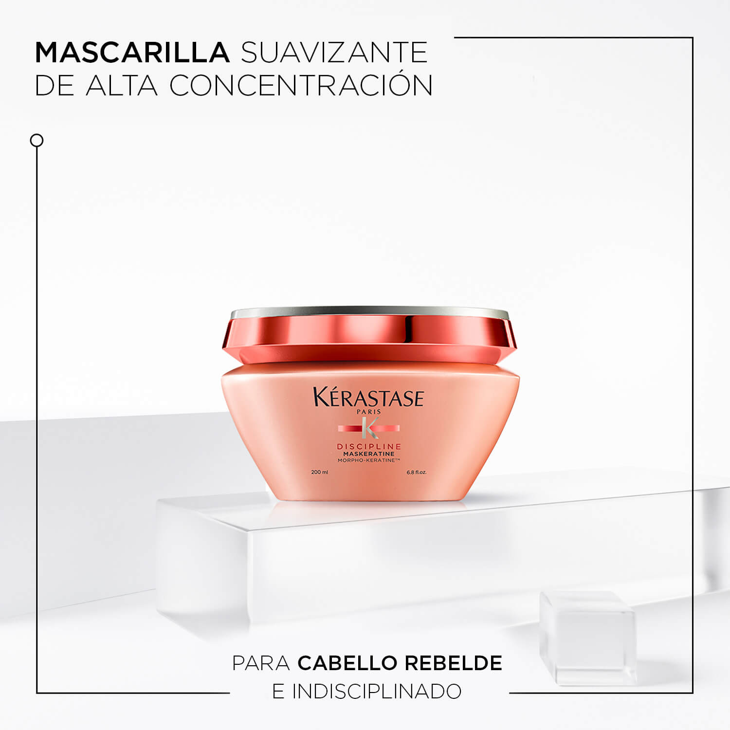 MASKERATINE DISCIPLINE 200 ML (CABELLO GRUESO INDISCIPLINADO)